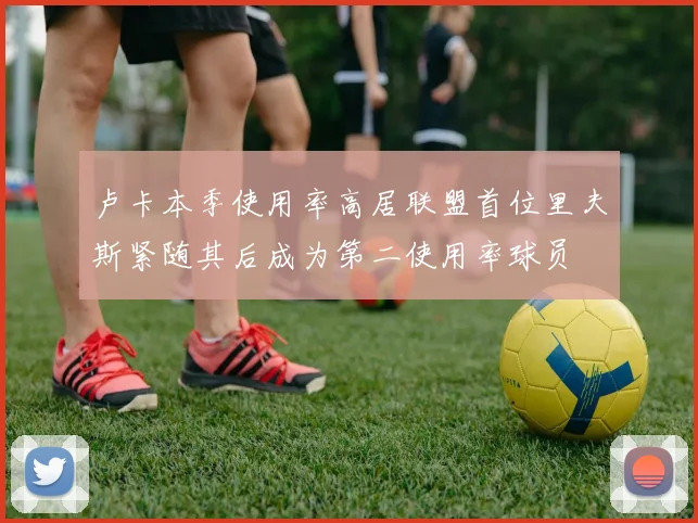 卢卡本季使用率高居联盟首位里夫斯紧随其后成为第二使用率球员