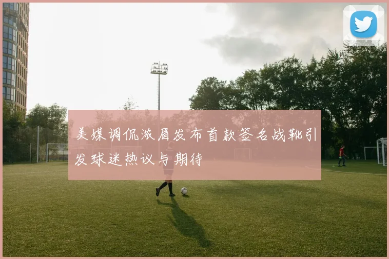 美媒调侃浓眉发布首款签名战靴引发球迷热议与期待
